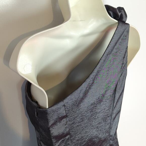 Xscape by Joanna Chen NWT One Shoulder Dress - Picture 6 of 10